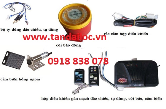 CÁC LOẠI PHỤ KIỆN CỬA CUỐN
